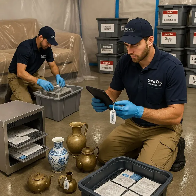Content Protection and Restoration process in Claysburg, PA