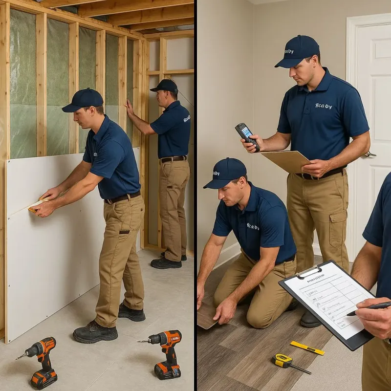 Repairs and Reconstruction process in Claysburg, PA