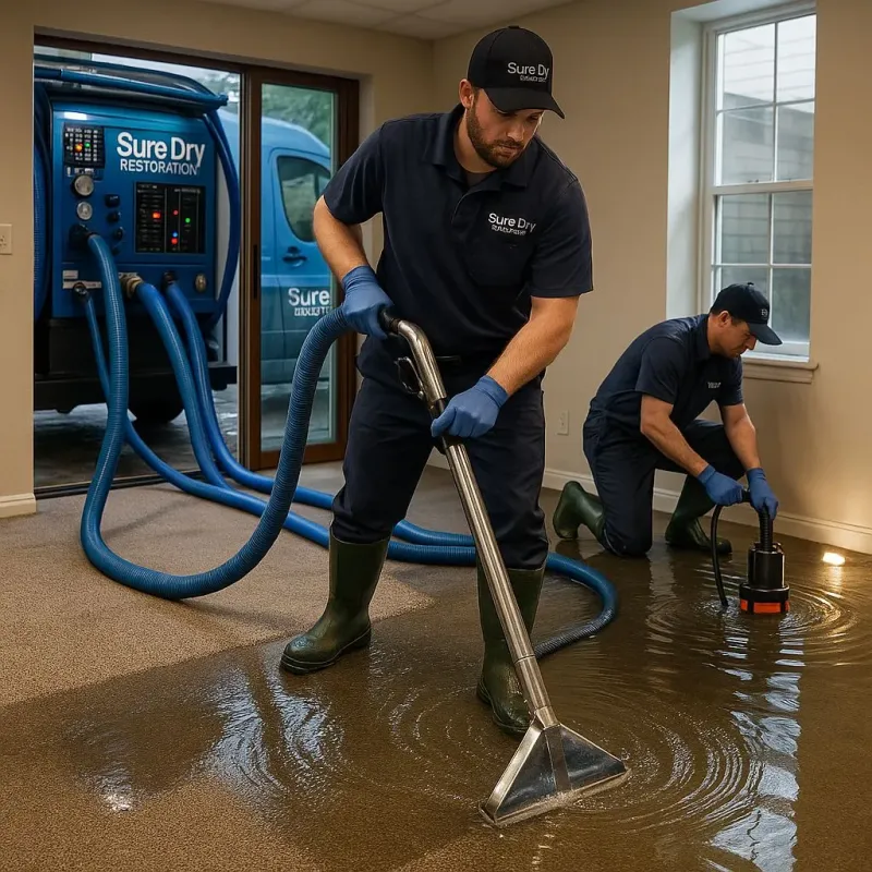 Water Extraction and Removal process in Claysburg, PA